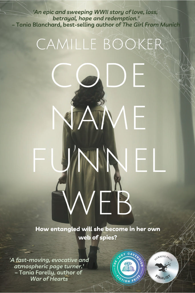 Review of Code Name Funnel Web by Camille Booker - Terri Connellan